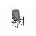 Oversized Portable Folding Camping Chair with Side Table X173166