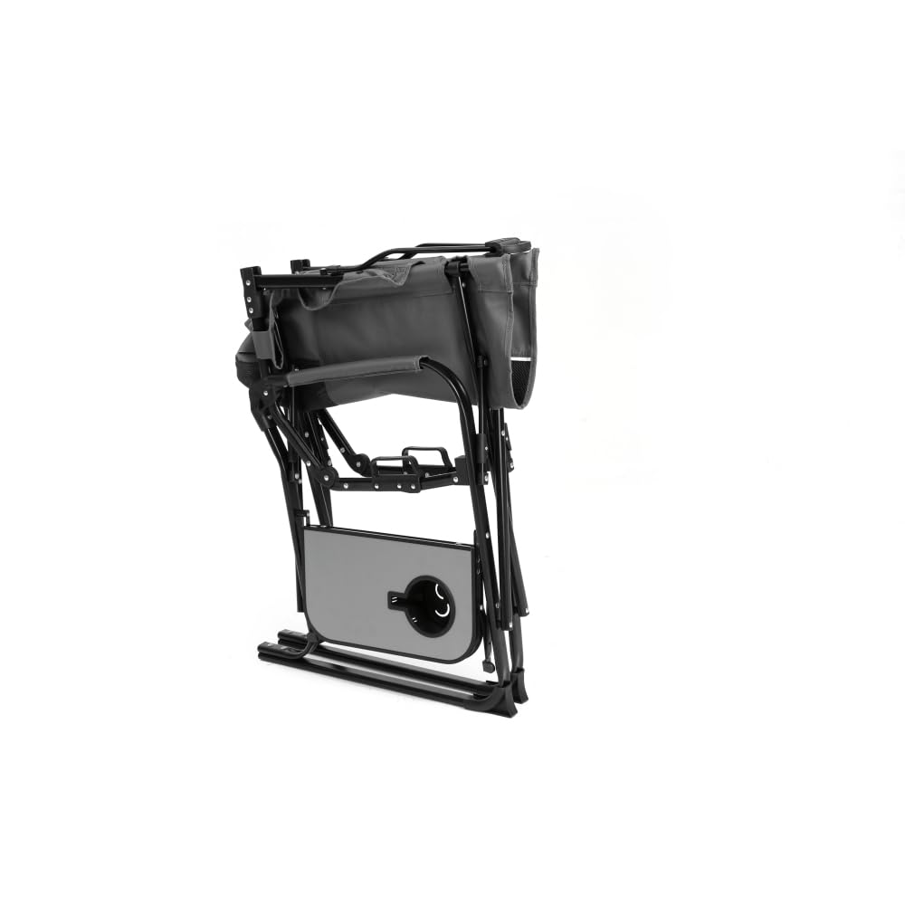 Oversized Portable Folding Camping Chair with Side Table X173166