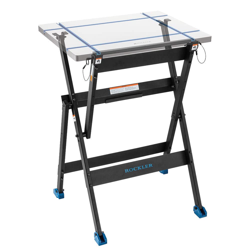 Folding Steel Work Stand 200 Pounds Capacity L76455
