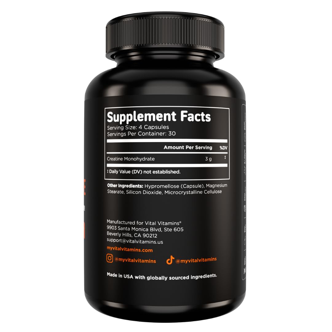 Creatine Monohydrate Pills M418867