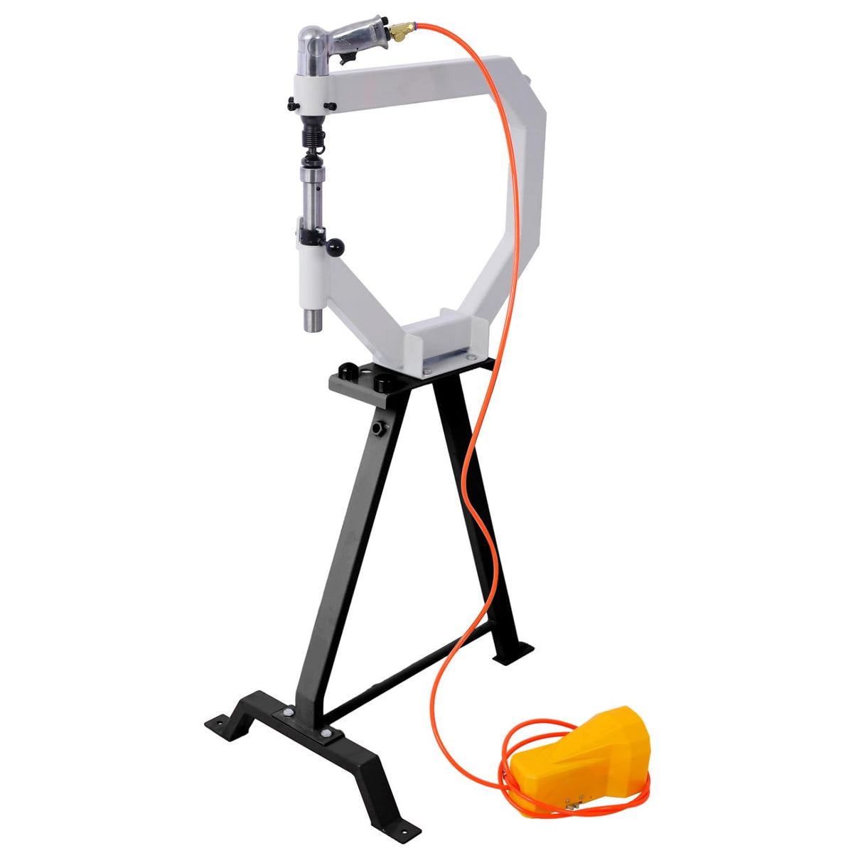 Pneumatic Planishing Hammer with Steel Frame Stand and Foot Pedal N83992