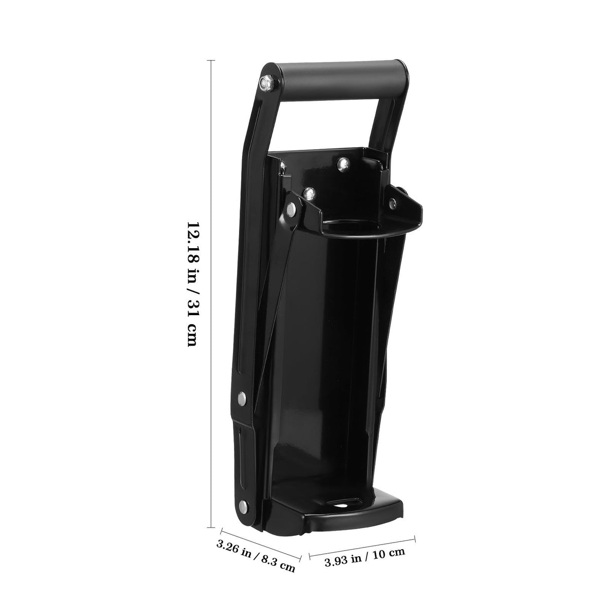 Wall Mounted Stainless Steel Can Crusher with Built in Opener T2025