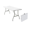 6FT White Folding Table K438
