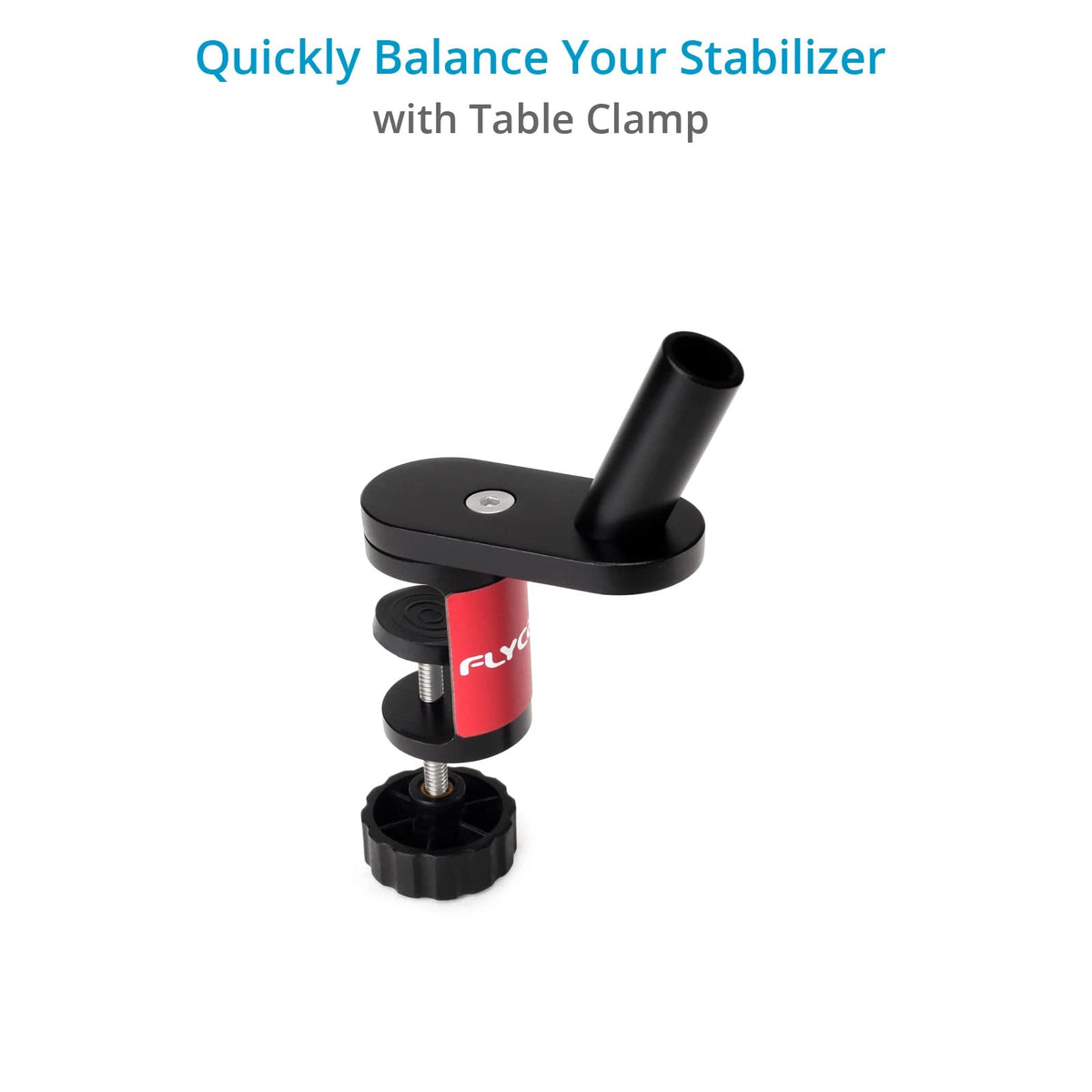 Handheld Stabilizer with Quick Release Plate and Table Clamp A714