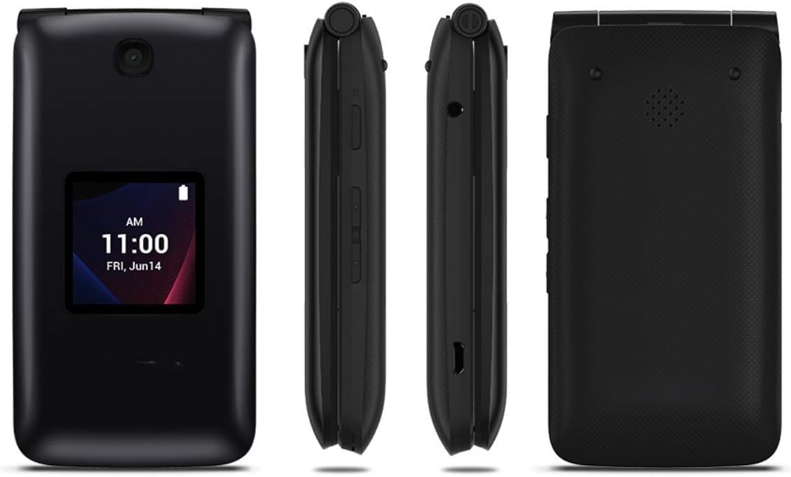 4G LTE Flip Phone Black I30895