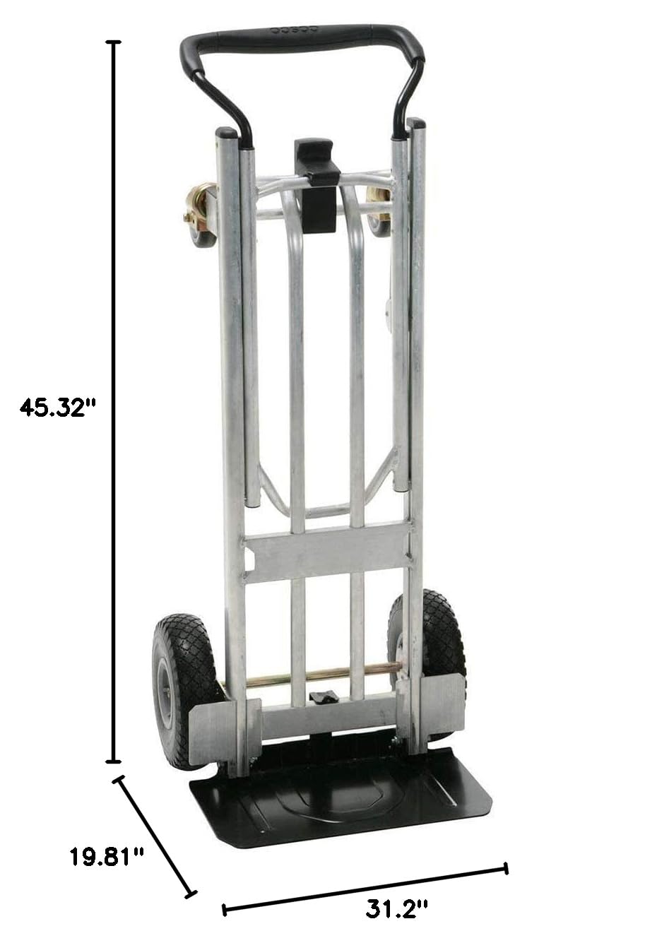 3 in 1 Aluminium Hand Truck with Flat-Free Wheels A341478