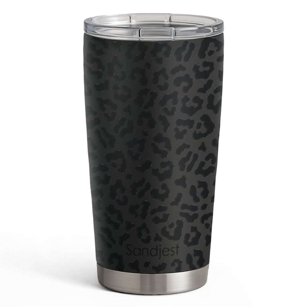 20oz Stainless Steel Insulated Leopard Print Tumbler Z5569