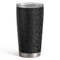 20oz Stainless Steel Insulated Leopard Print Tumbler Z5569