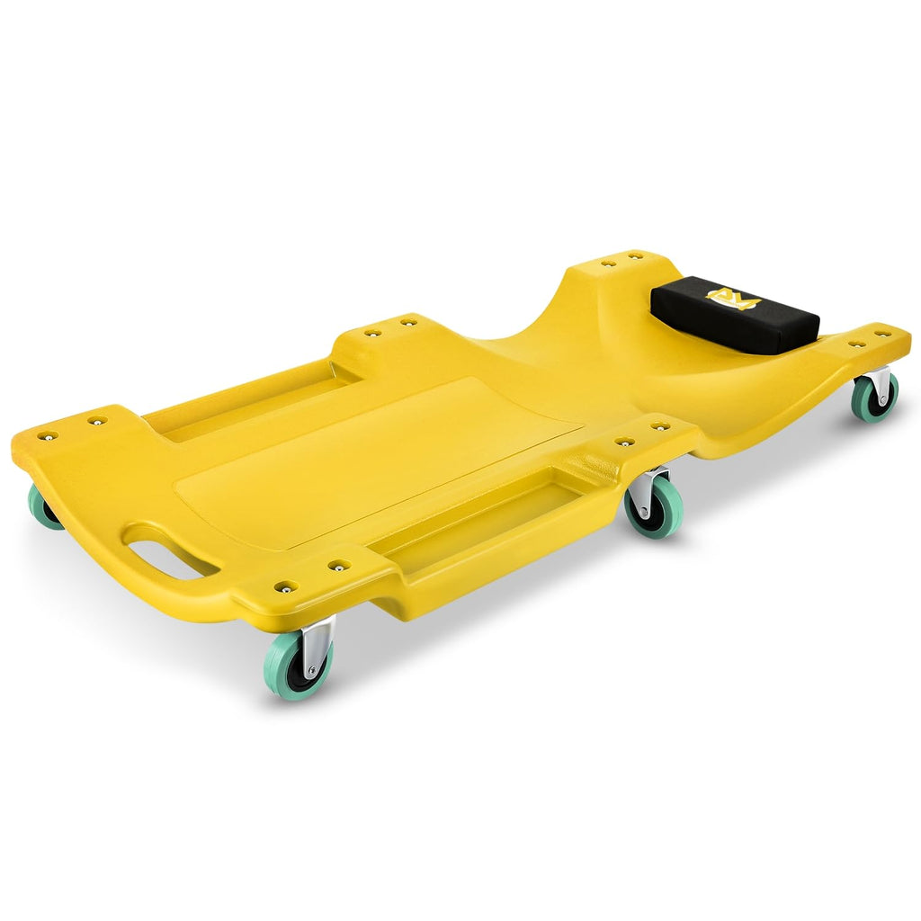 40 Inch Rolling Garage Creeper with Padded Headrest N718548