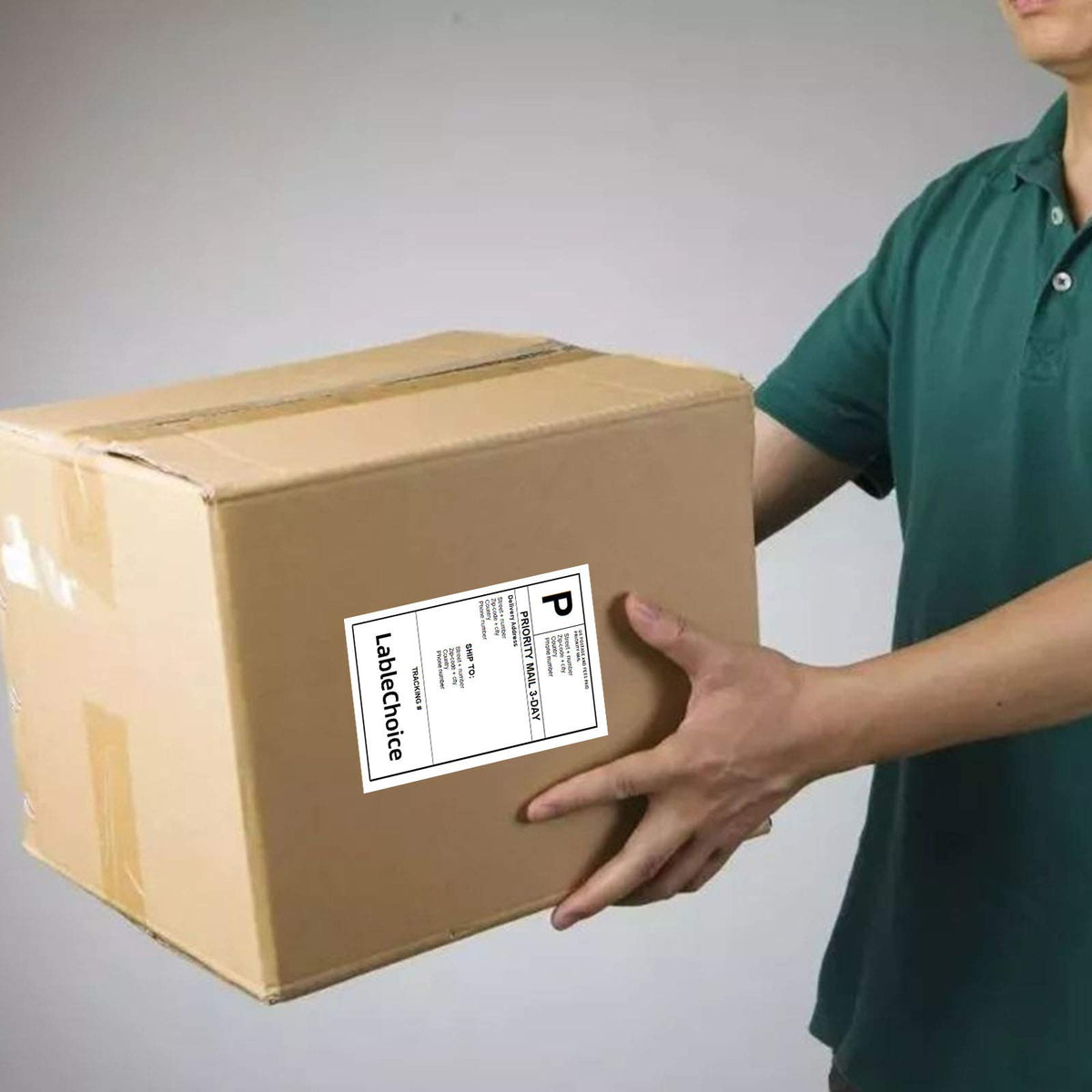4 Rolls 450 Labels 4x6 Direct Thermal Shipping Labels 1" Core Permanent Adhesive C8772