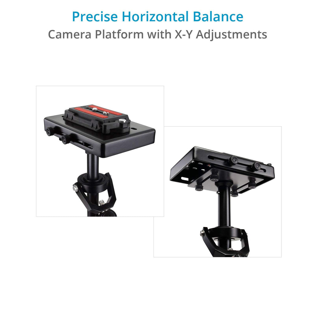 Handheld Stabilizer with Quick Release Plate and Table Clamp A714