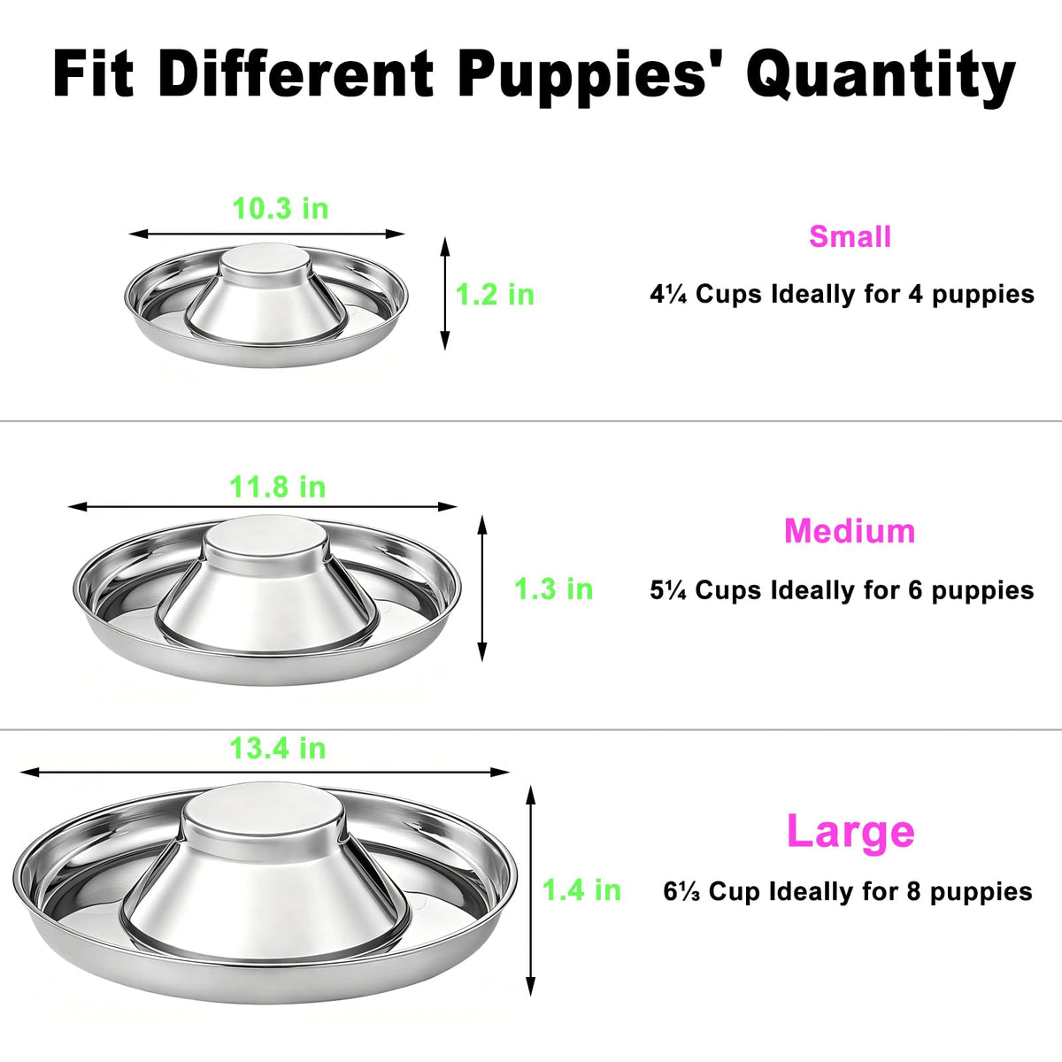 Stainless Steel Multi-Pet Feeding Bowl N25262
