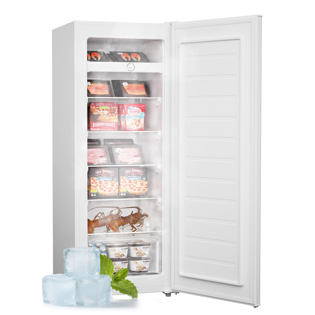 7.0 Cu.Ft Upright Freezer White C187