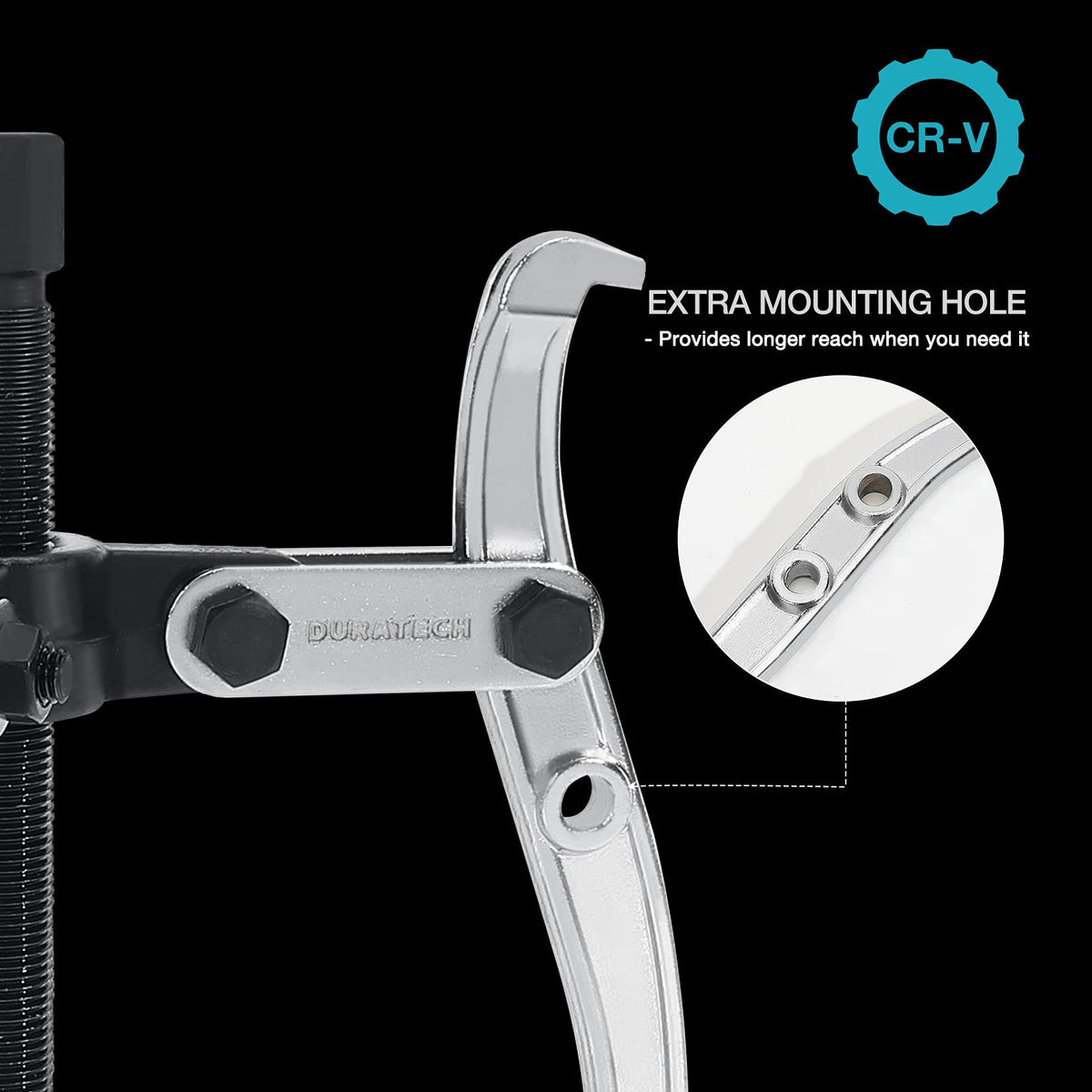 6-Inch 3-Jaw Gear Puller CR-V Steel V263