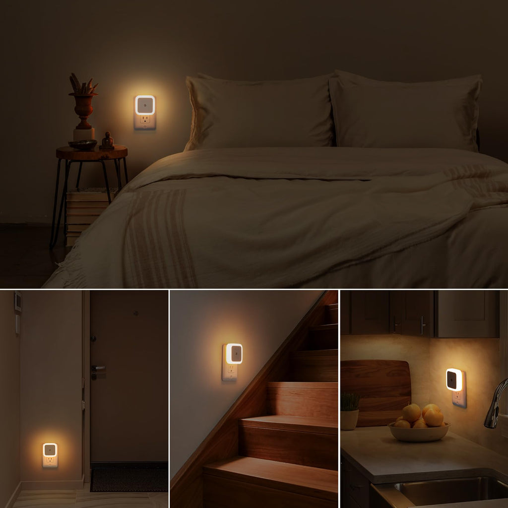 Warm White 8-Pack Plug in Night Light X447