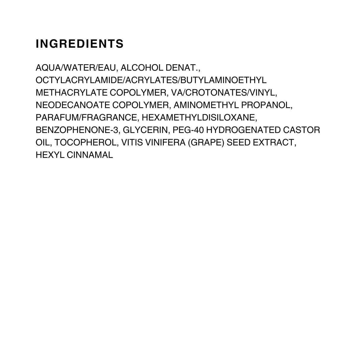 Heat Protection Spray G33301