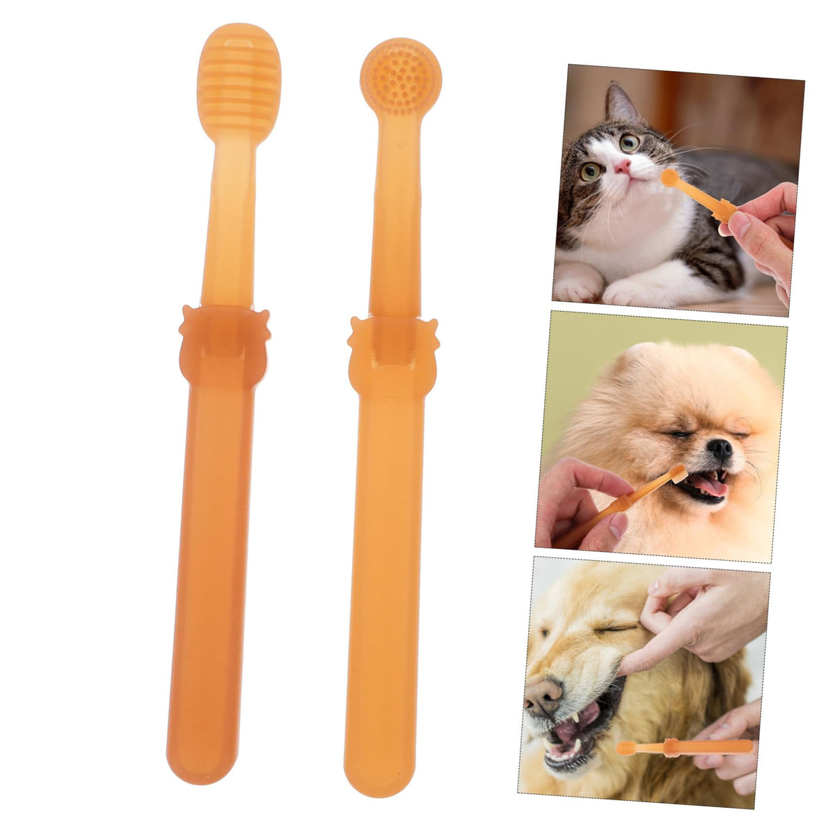 Silicone Dog Toothbrush Kit B456