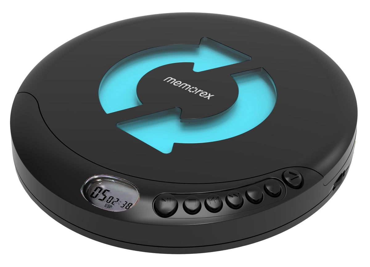 Portable CD Player with Anti-Shock Technology I5738