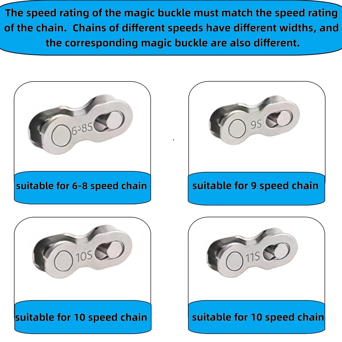 Bike Chain Repair Tool Kit with Chain Breaker, Master Link Pliers & Wear Checker T639706