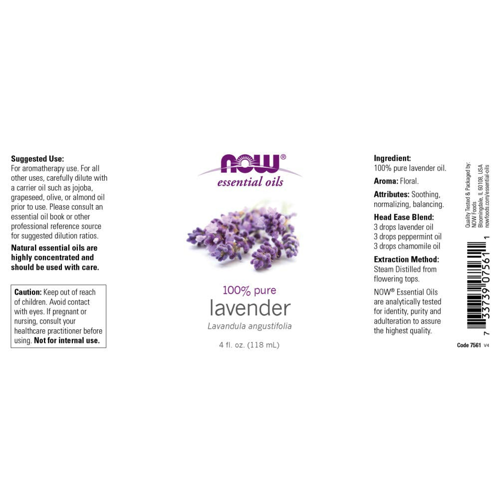 Lavender Oil 4 Fluid Ounce 2 Pack B884