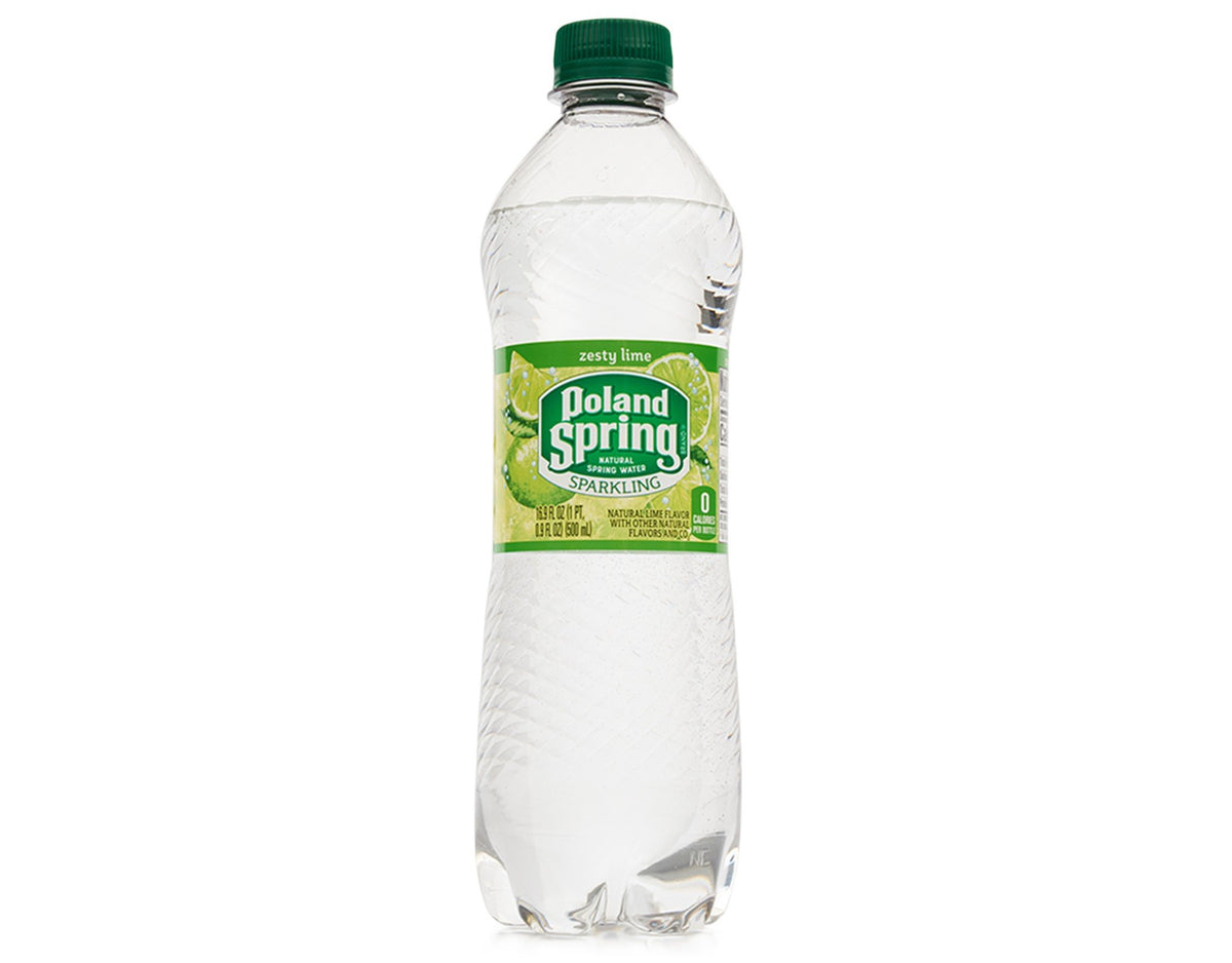 Sparkling Natural Spring Water Variety Pack 24 Half Liter Bottles E9383