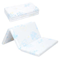 Trifold Portable Pack and Play Mattress Pad with Washable Cover J346
