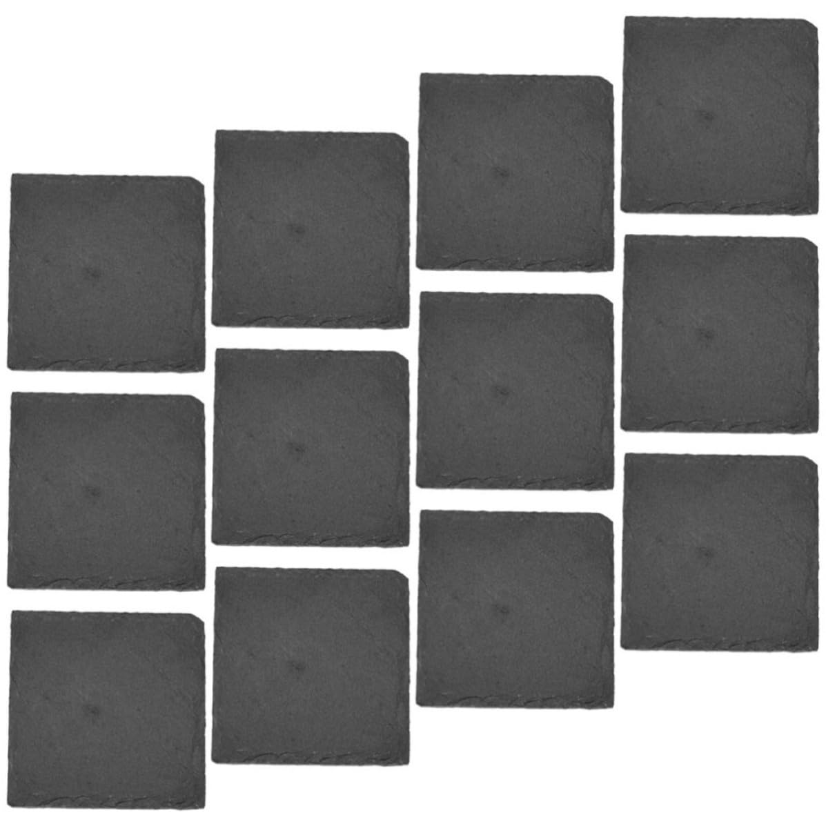 Natural Stone Drink Coasters Set V78626