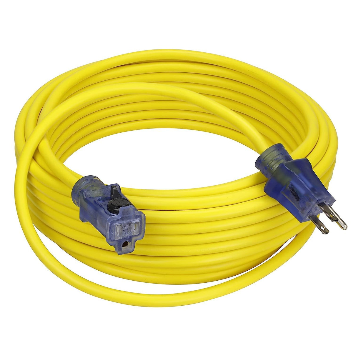 50ft Yellow Outdoor Extension Cord & Cord Storage Reel G424289