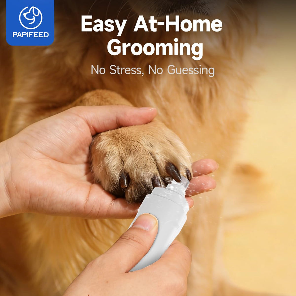 Ultra Quiet 3-Speed Rechargeable Dog Nail Grinder with LED Light X484642