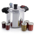 22-Quart Aluminum Pressure Canner with Racks B143