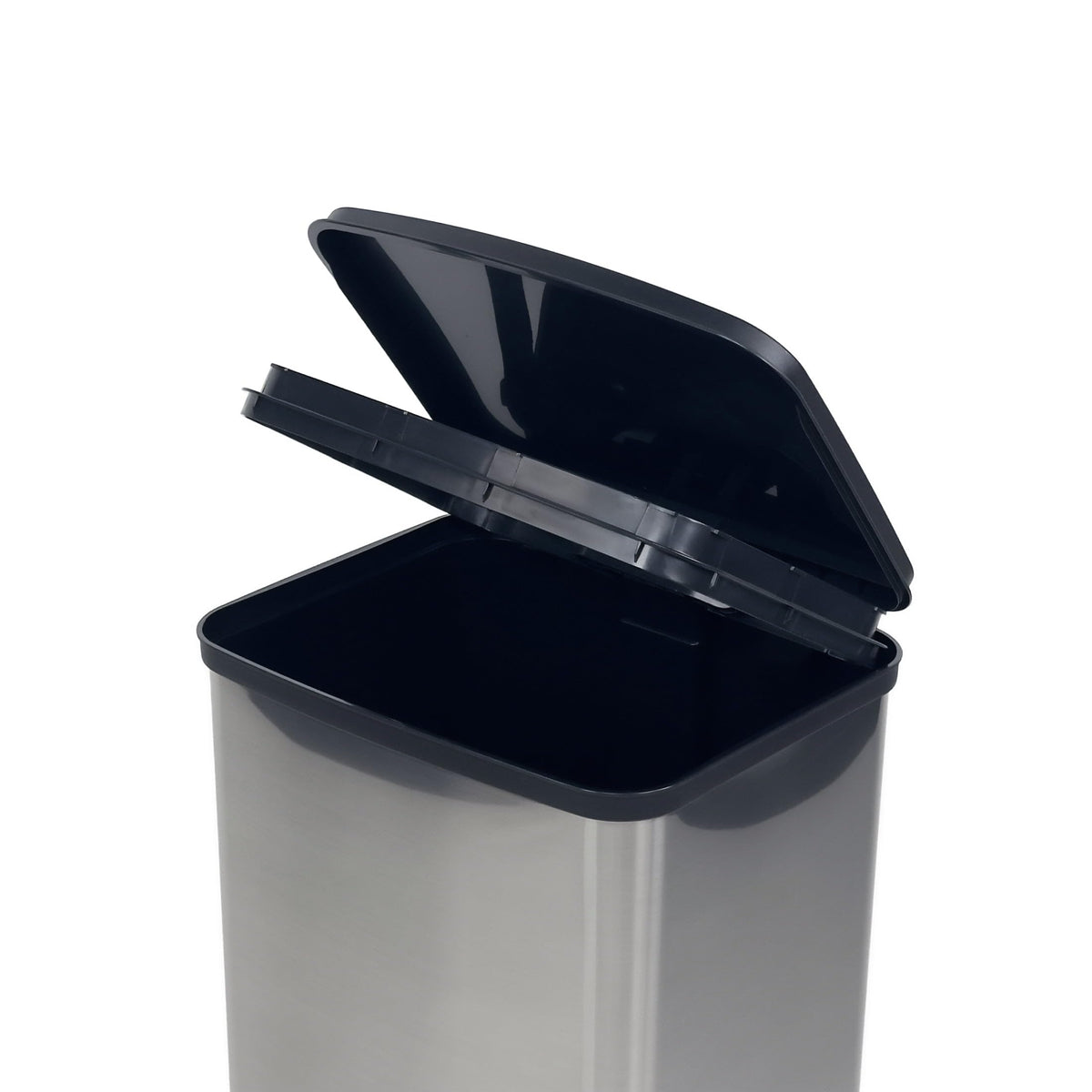13 Gal Stainless Silver Step Trash Can M757