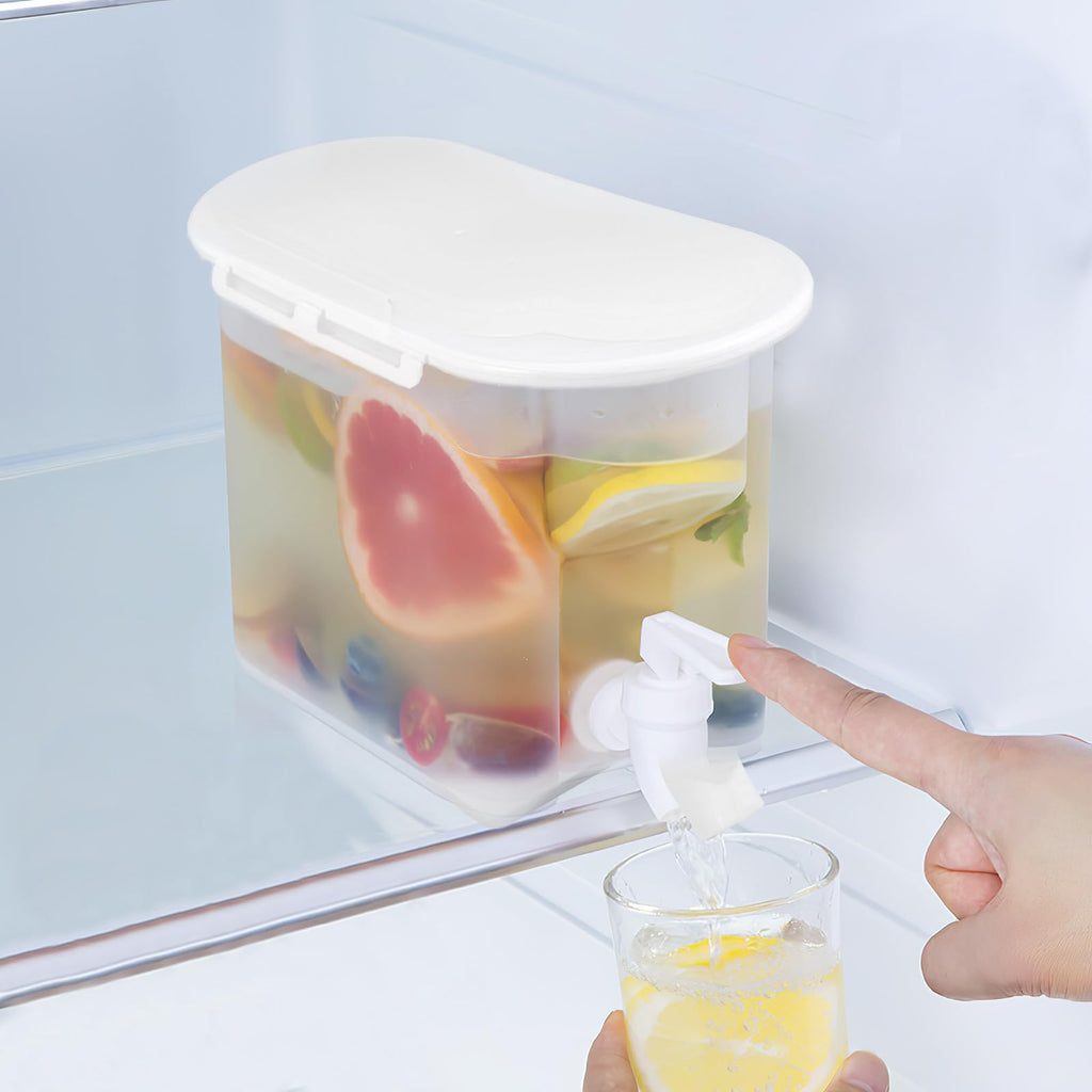 Cold Water Kettle with Faucet Large Capacity PP Water Pitcher C270