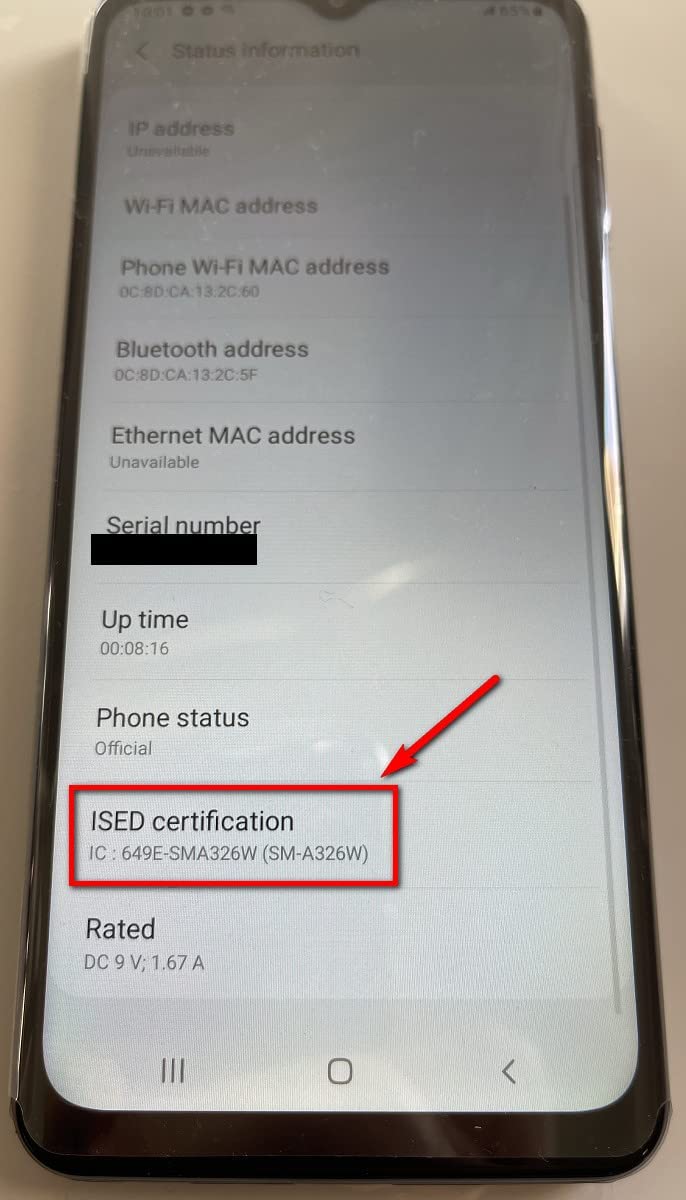 Unlocked 64GB 5G Smartphone E15203
