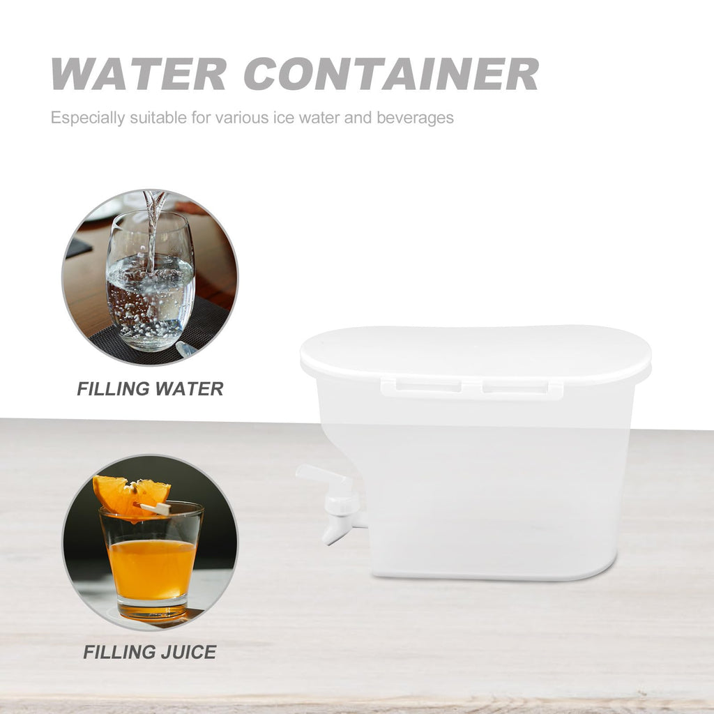 Cold Water Kettle with Faucet Large Capacity PP Water Pitcher C270