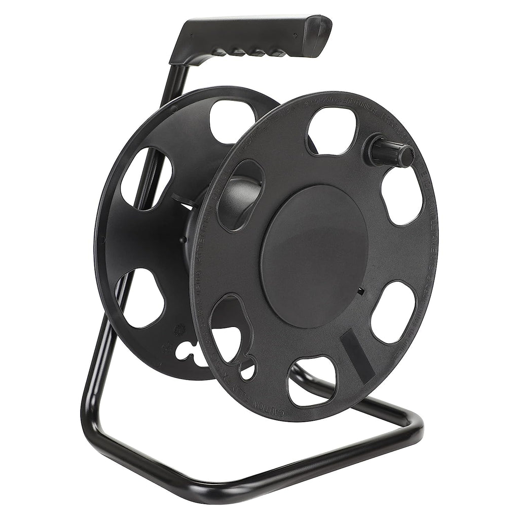 50ft Yellow Outdoor Extension Cord & Cord Storage Reel G424289