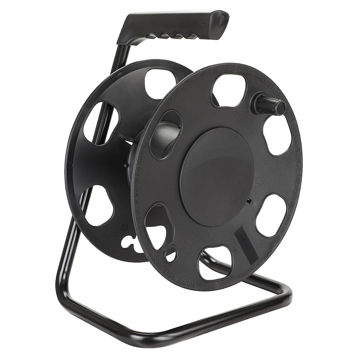 50ft Yellow Outdoor Extension Cord & Cord Storage Reel G424289