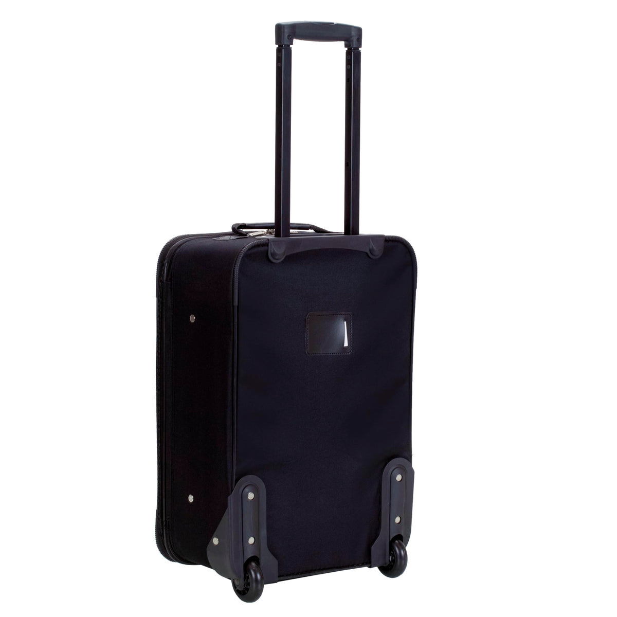 Expandable Softside Upright Luggage Set, Black, 2-Piece (14/19) Z1454