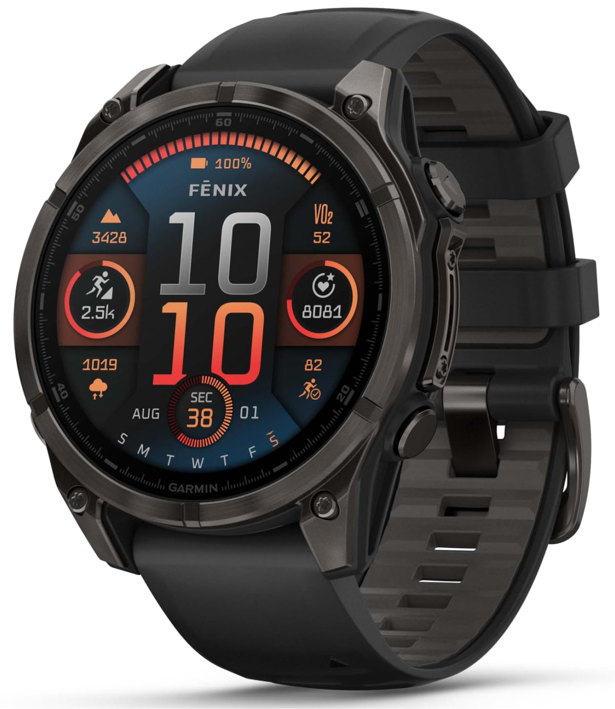 47 mm AMOLED Sapphire Multisport GPS Smartwatch D703