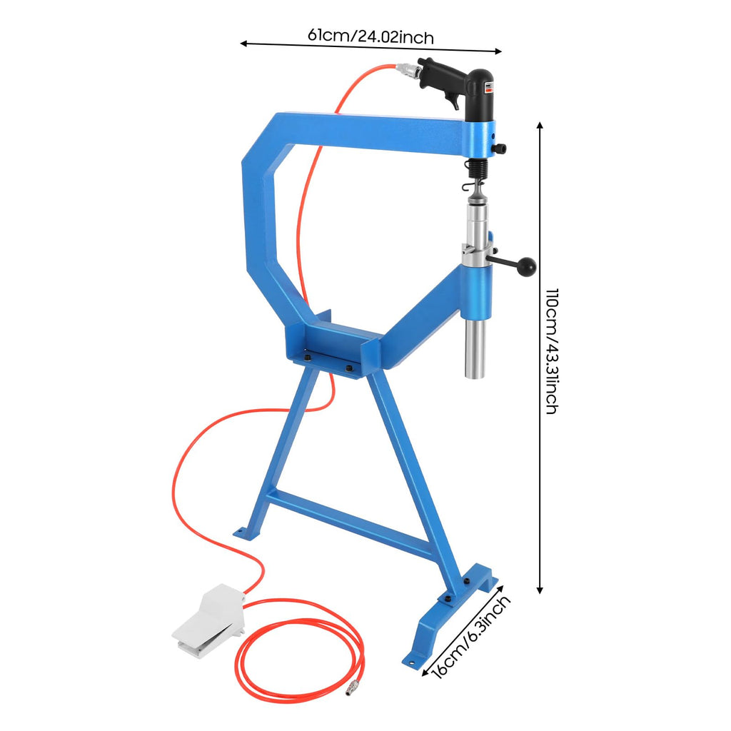 Pneumatic Planishing Hammer with Anvil & Foot Pedal N81769