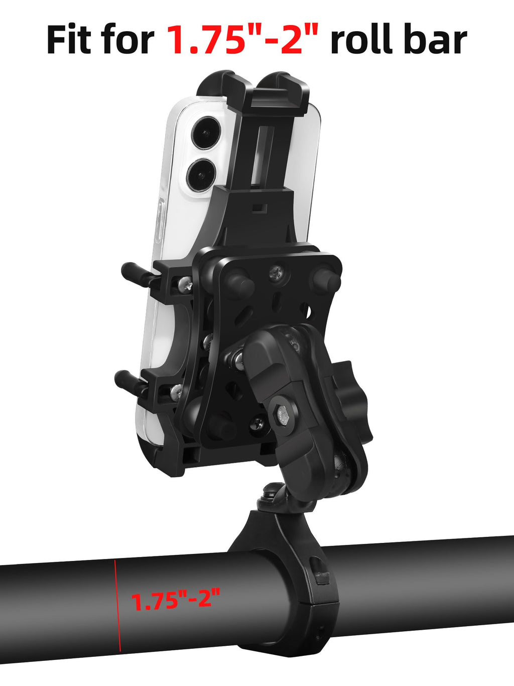 UTV Phone Mount Holder with Vibration Dampener T660392