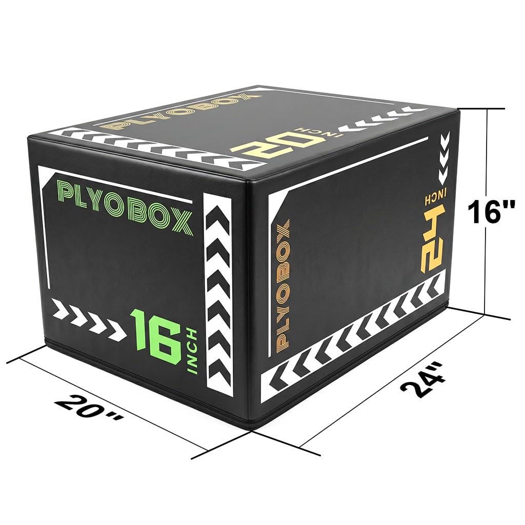 3-in-1 Foam Plyo Box with Non-Slip Cover B5105
