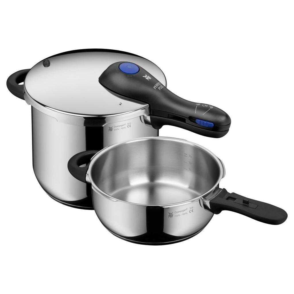 22 cm 6.5 Litre Stainless Steel Quick Cooker Set M56283
