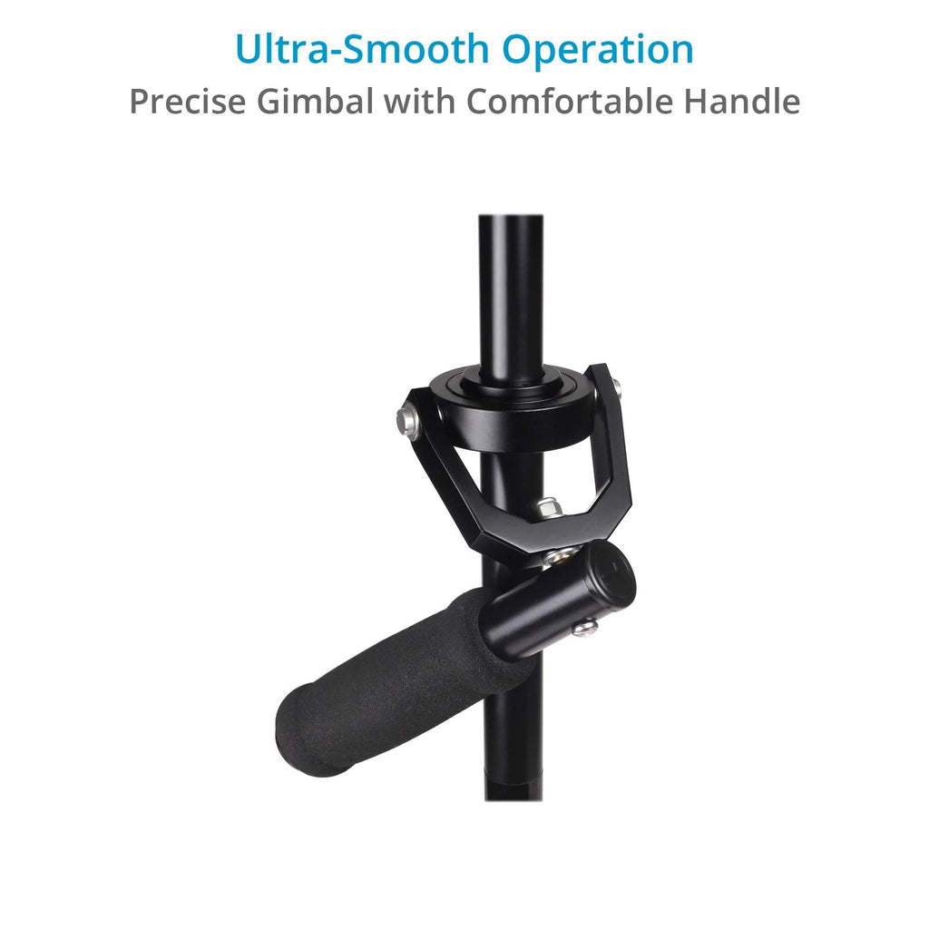 Handheld Stabilizer with Quick Release Plate and Table Clamp A714