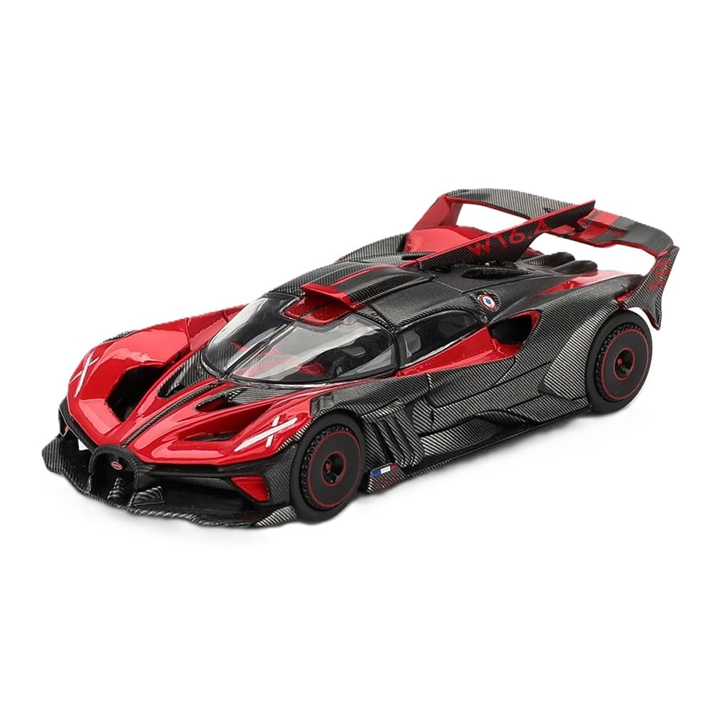 Diecast Model Car 1:64 Bugatti Bolide Red Limited Edition B125