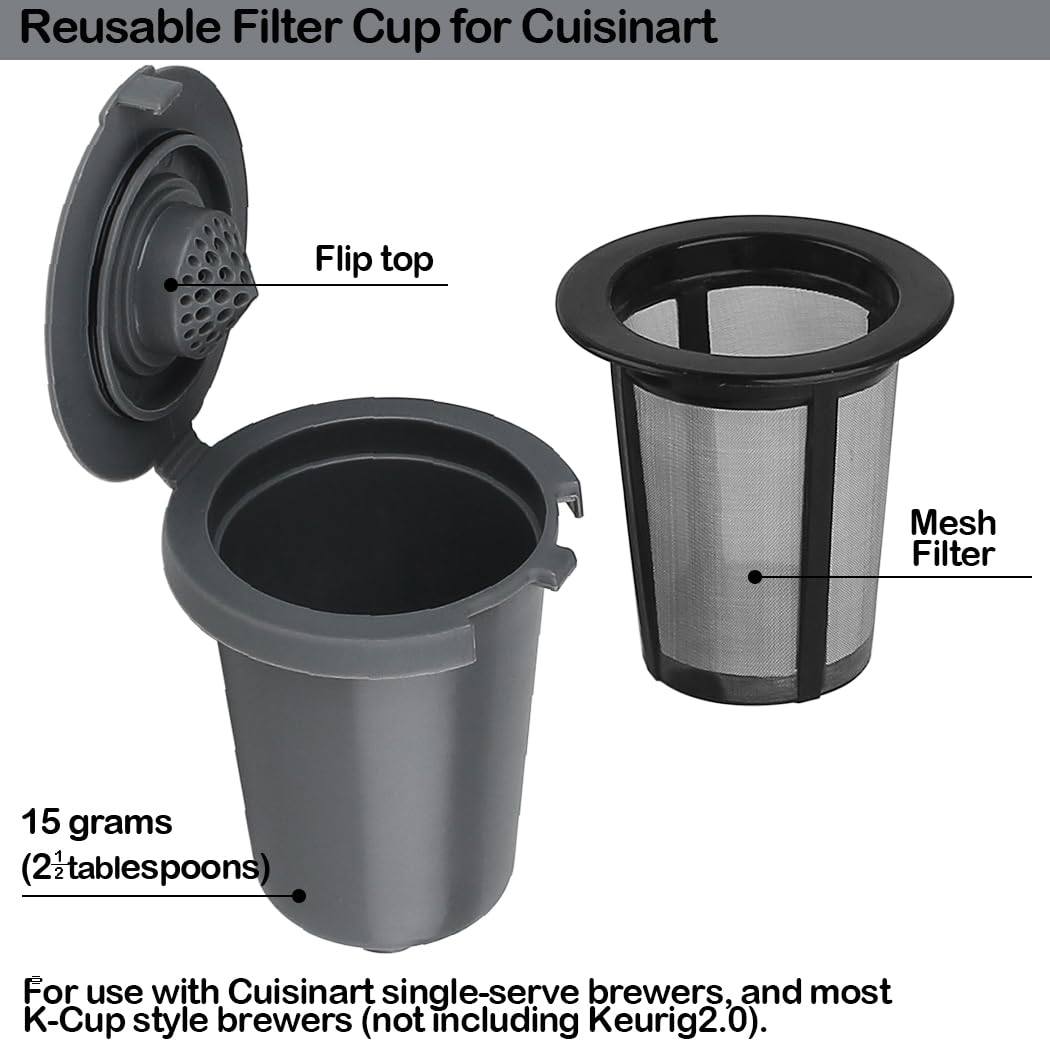 2pcs Reusable Filters Cup X9059