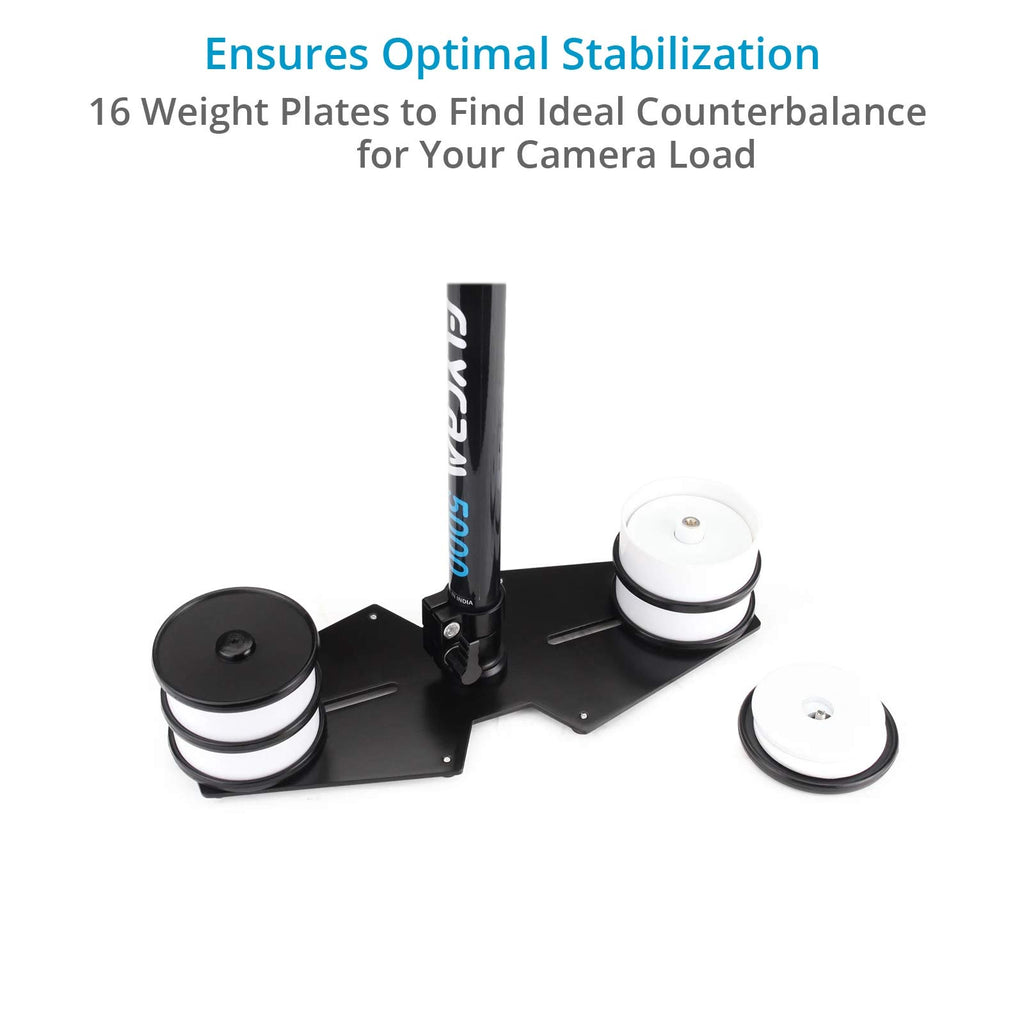 Handheld Stabilizer with Quick Release Plate and Table Clamp A714