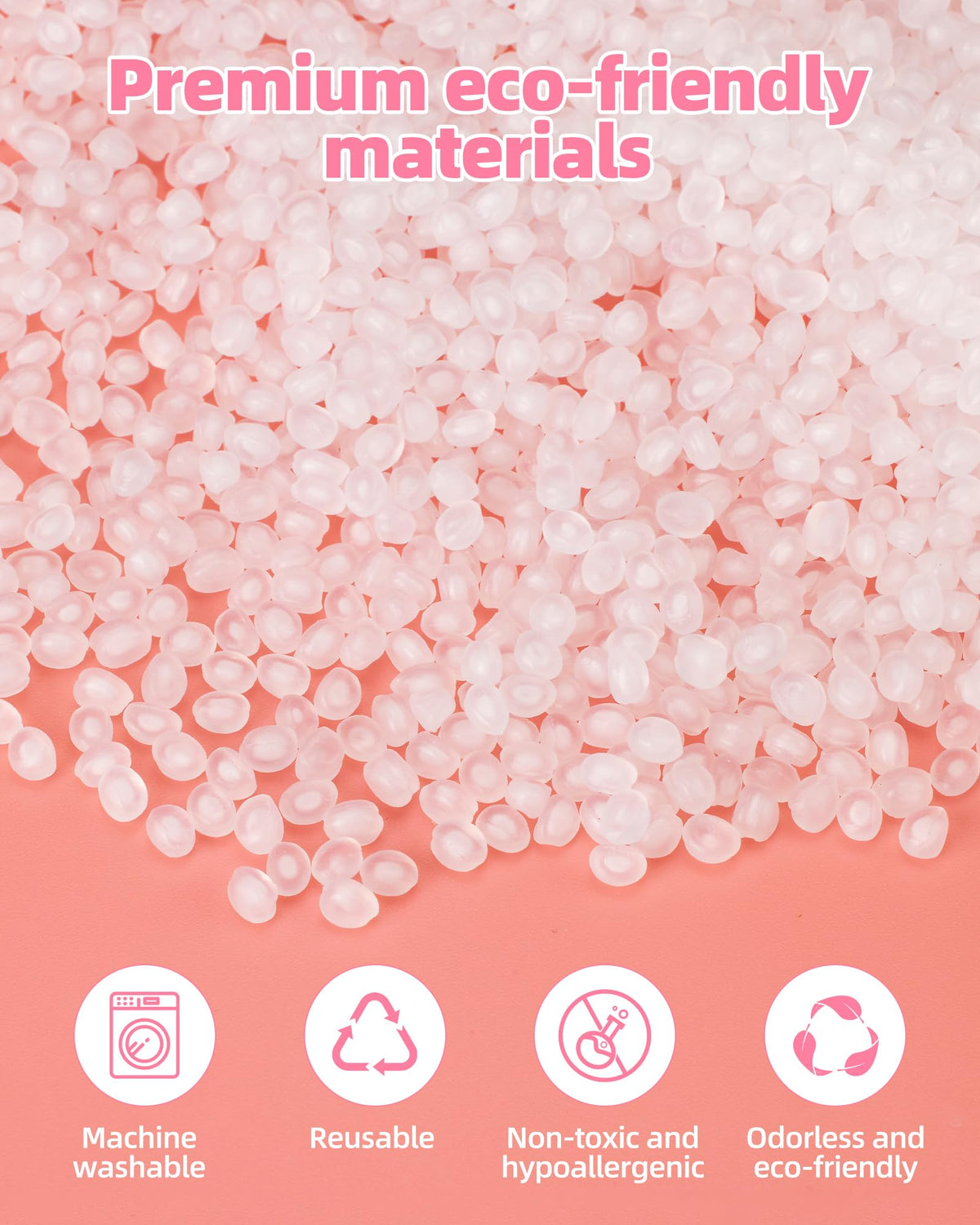 2 lb Poly Pellets Weighted Stuffing Beads H931802