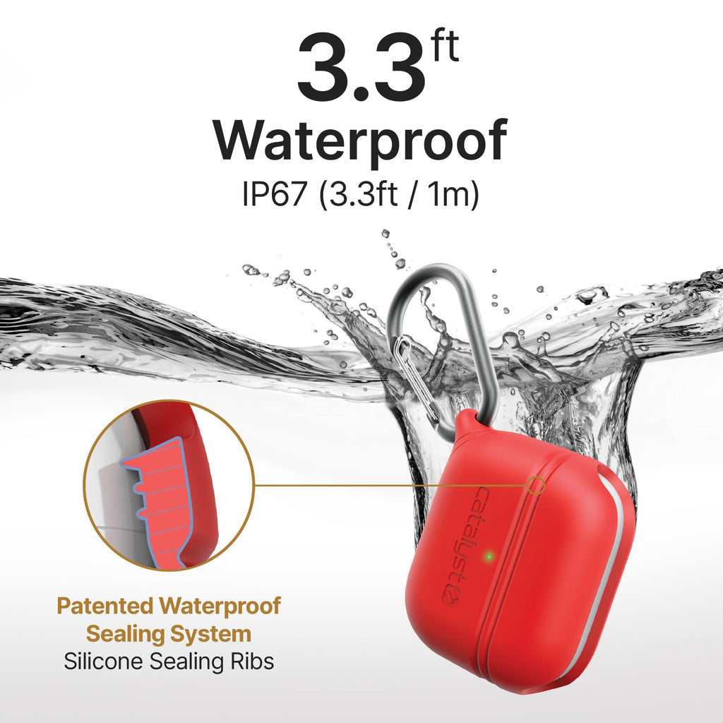 Waterproof AirPods 3rd Generation Case with Carabiner H316546