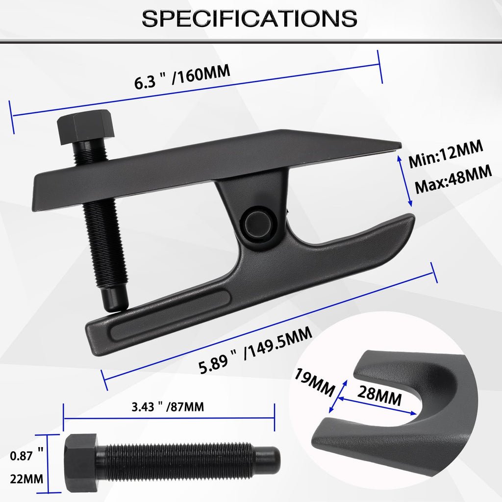 Universal Ball Joint Separator Tool Adjusts from 1-1/2" to 1-7/8" C919541