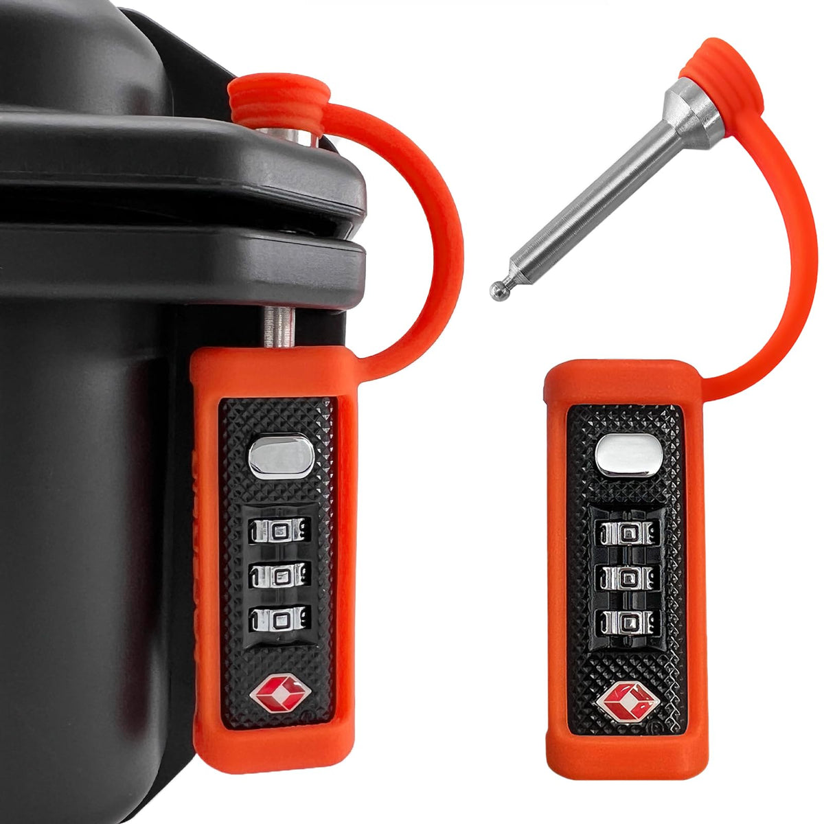 TSA Lock 3-Dial Combo Padlock 2 Pack R71512